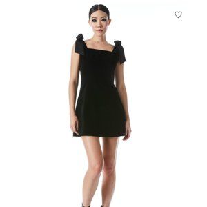 Alice + Olivia Maryann Velvet Dress